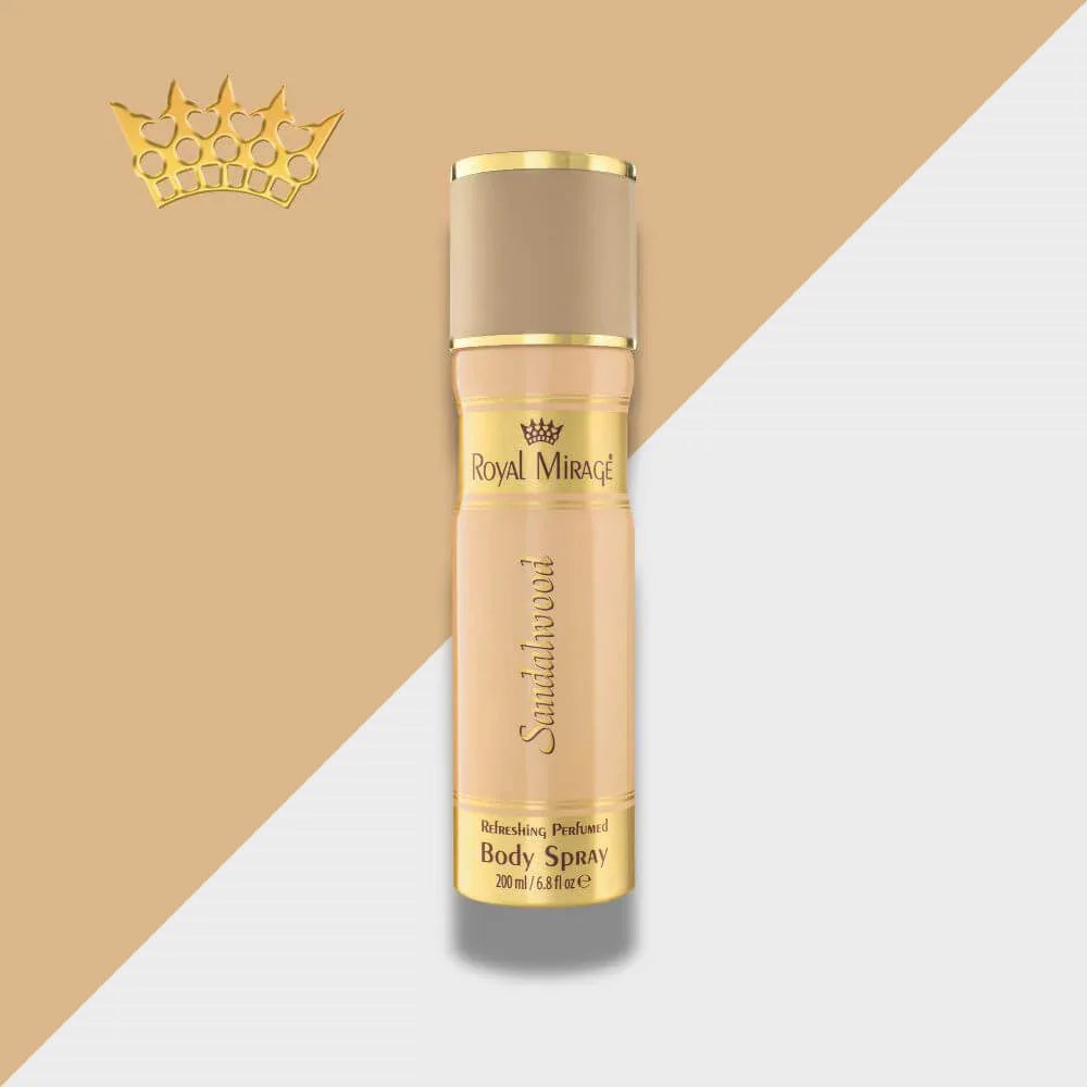 Royal Mirage Sandalwood 200ml Body Spray - main view