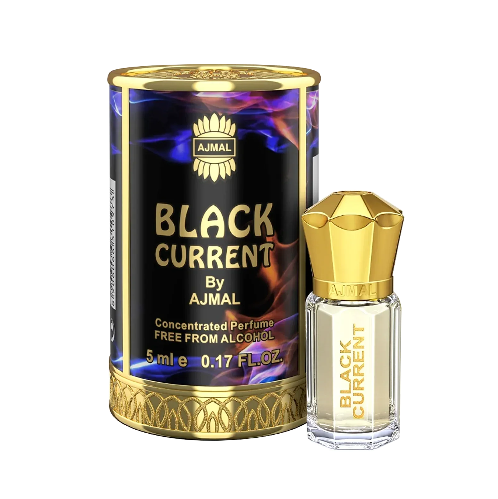 AJMAL BLACK CURRENT Non-Alcoholic Concentrated Long Lasting Attar Unisex - 5 ML - view 3