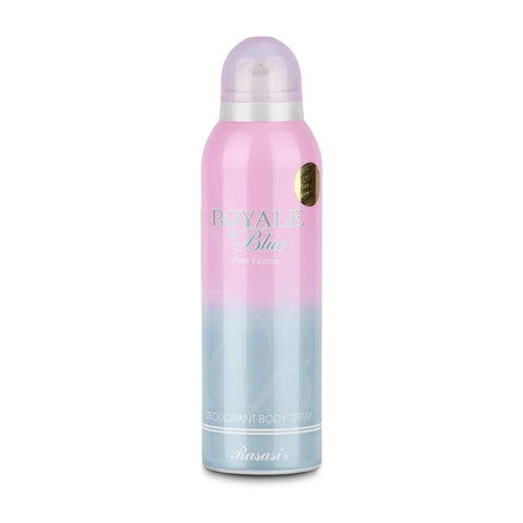 Rasasi Royale Blue Women Deodorant, 200 ml - main view