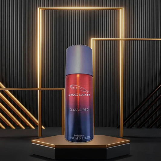 Jaguar Classic Red Deodorant Spray for Men (150 ml) - main view