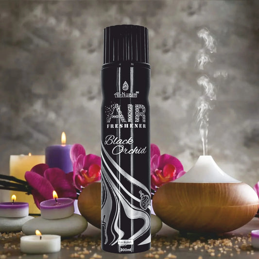 Al-Nuaim Black Orchid Alcohol Free |Room Air Freshner 300ml - main view