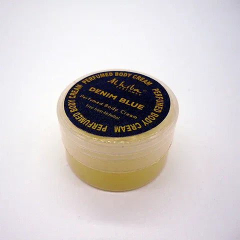 Al-Hiba Denim in Blue Perfumed Body Cream - 10g - view 2