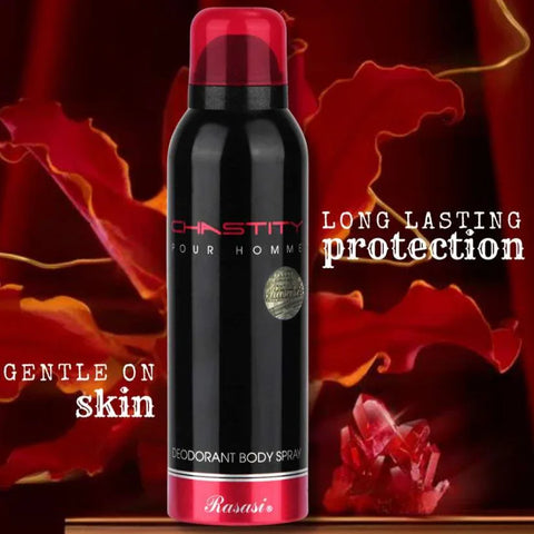 Rasasi Chastity Deodorant Spray - For Men(200 ml) - view 2