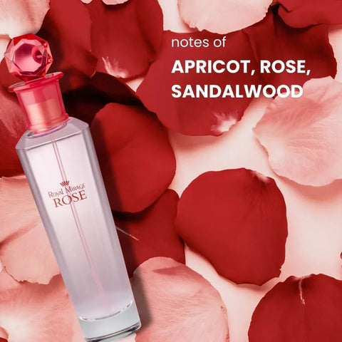 Royal Mirage Rose EDT Long Lasting Floral Fragrance Unisex Perfume 100ml - view 2