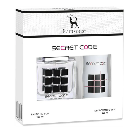 Ramsons Secret Code Gift Pack For Men 1 Eau De Parfum 100ML + 1 Deodorant 200ML - main view