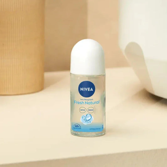 NIVEA Fresh Natural Roll On 50ml – 48Hour Protection with Ocean Extracts - main view