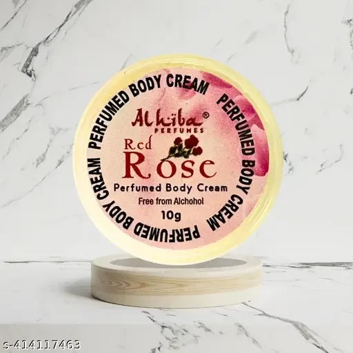Al-Hiba Rose Perfumed Body Cream - 10g - view 2