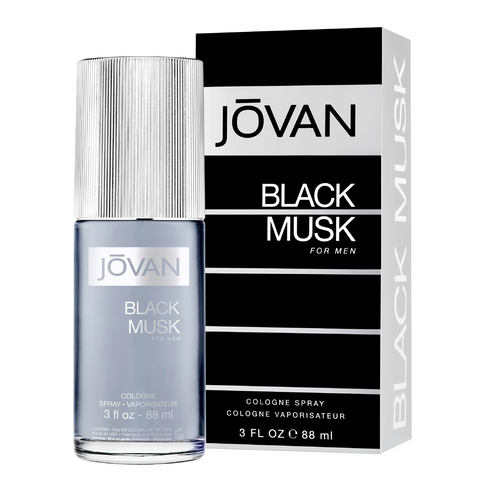 Jovan Black Musk Eau de Cologne for Men 88ml - main view