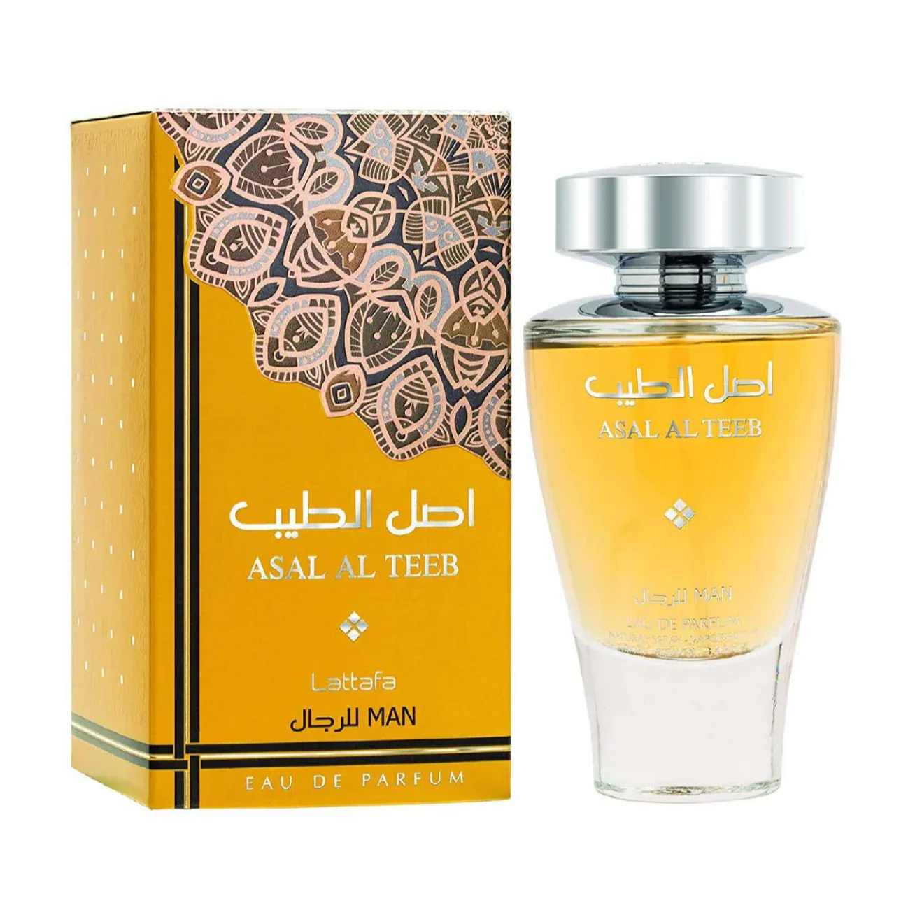 Lattafa Asal Al Teeb For Men Long Lasting Eau De Perfume (100 ml) - main view