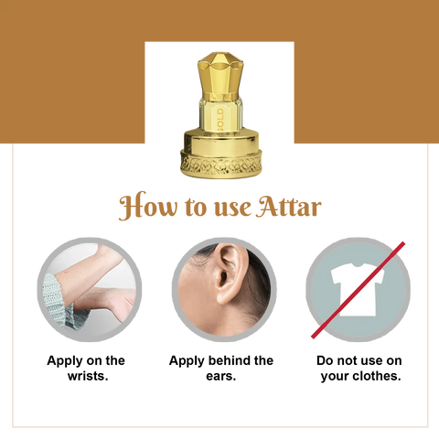 AJMAL MUSK GOLD Non-Alcoholic Concentrated Long Lasting Attar for Unisex 5 ML - view 4