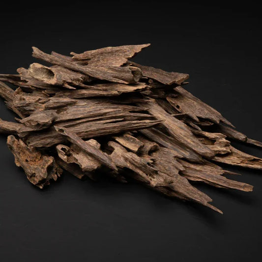 Natural Indian Oudh Chips Online - Pure Agarwood, High-Quality Fragrance - 50Gram view