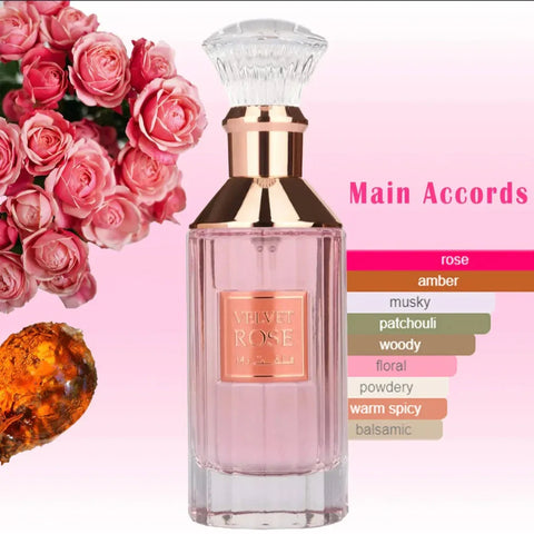 Lattafa Velvet Rose Eau De Parfum – Unisex | 100ml - view 3