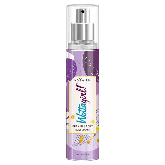 Layer'r Wottagirl French Peony Fragrant Body Splash 25ml - main view