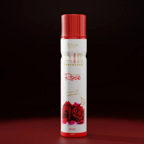 Al-Nuaim French Rose Room Air Freshener (300 ml) – Luxurious Rose Fragrance - main view