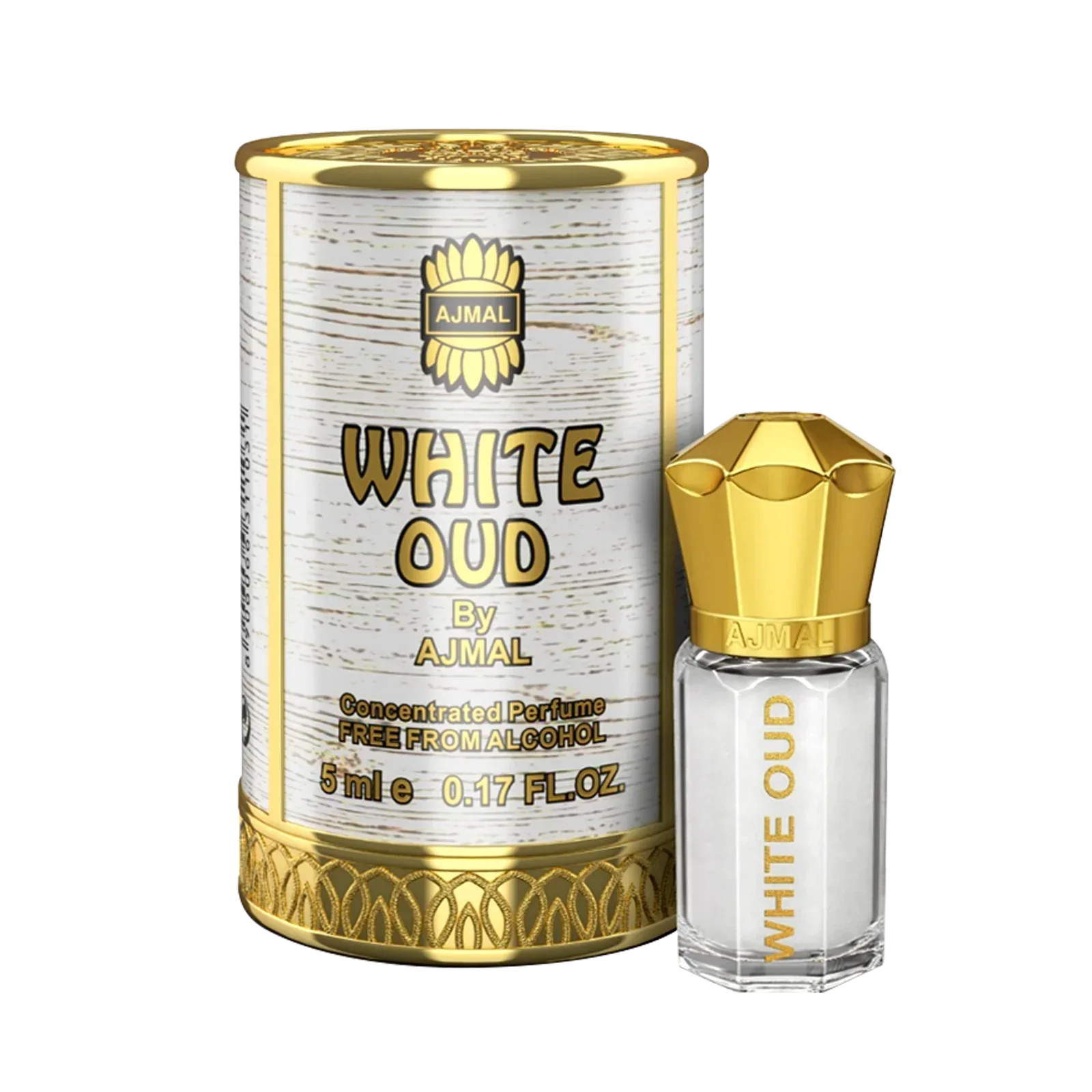 AJMAL WHITE OUD Non-Alcoholic Concentrated Long Lasting Attar for Unisex- 5 ML - view 3