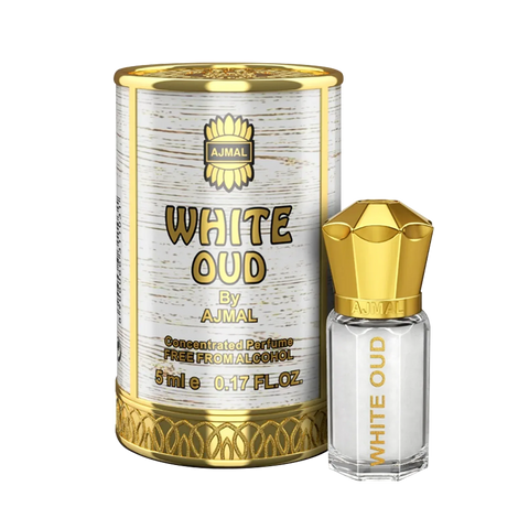 AJMAL WHITE OUD Non-Alcoholic Concentrated Long Lasting Attar for Unisex- 5 ML - view 3