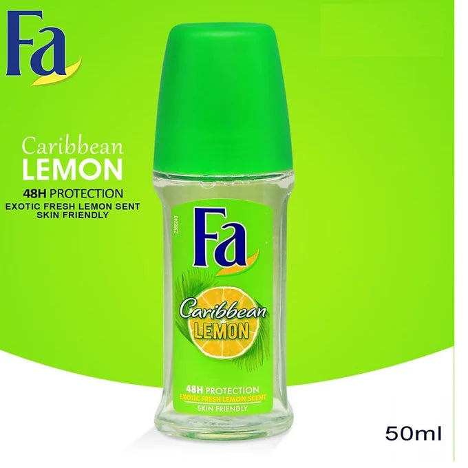 FA CARIBBEAN LEMON Deodorant Roll-on - For Men  (50 ml)