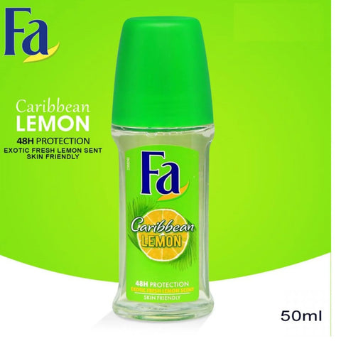 FA CARIBBEAN LEMON Deodorant Roll-on - For Men  (50 ml) - main view