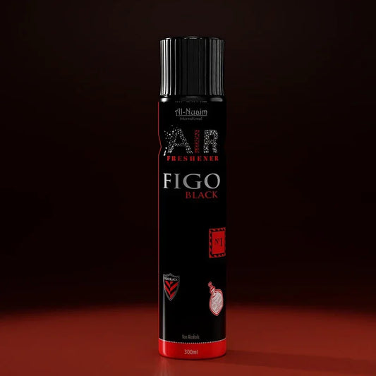 Al-Nuaim Figo Black Room Air Freshener (300 ml) – Elevate Your Space with Luxury - main view