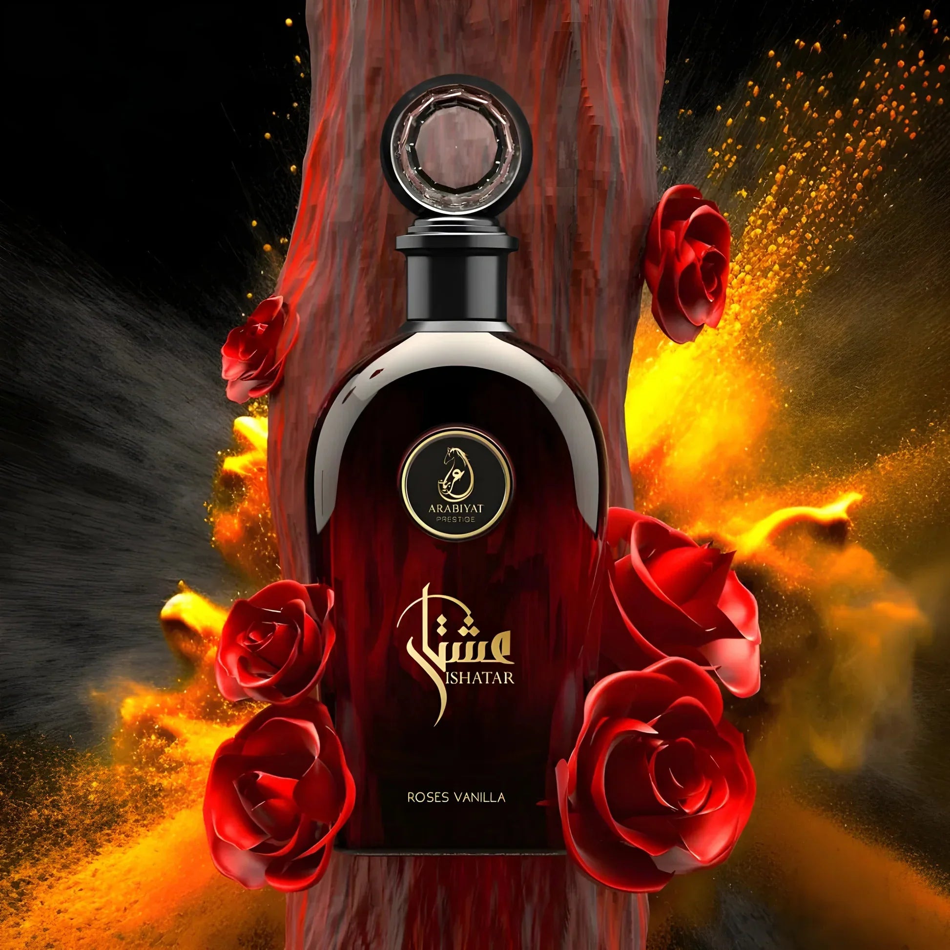 Arabiyat Prestige Ishatar Roses Vanilla Eau De Parfum 110ml – Unisex - main view