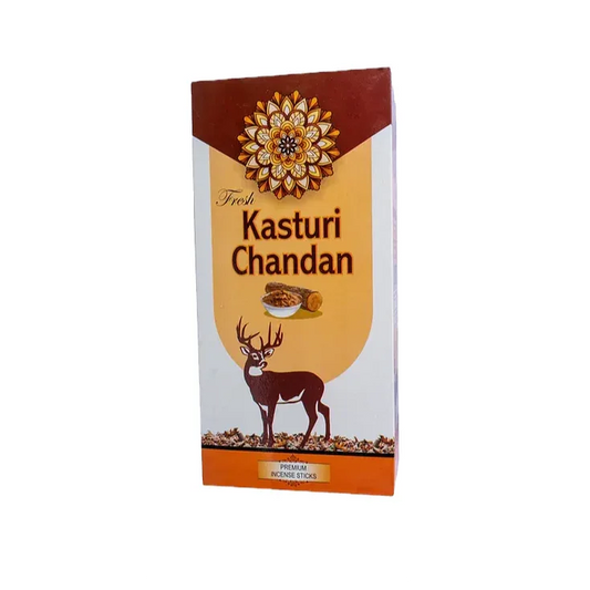 Fresh Kasturi Chandan Premium Dhoop Sticks 50g - main view