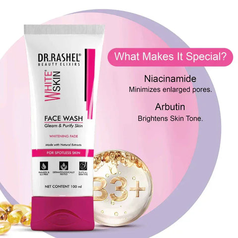 Dr.Rashel White Skin Face Wash - 100 Ml - view 2