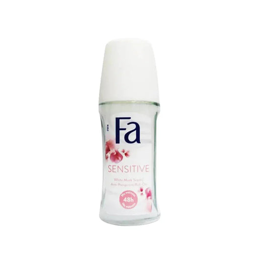 FA Sensitive Deodorant Roll-on 50ml: Gentle Protection with a Floral White Musk - main view