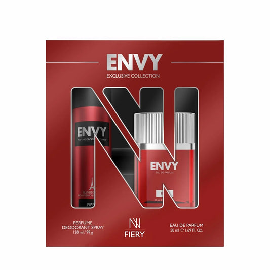 ENVY FIERY Gift Pack - Deodorant 120ML + Perfume 50ML Long Lasting Fragrance - view 2