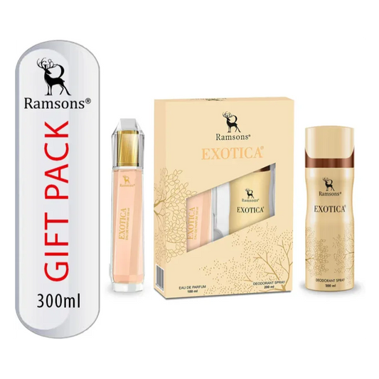 RAMSONS Exotica Gift Pack Eau de Parfum 100ml + body Spray 200ml - view 2