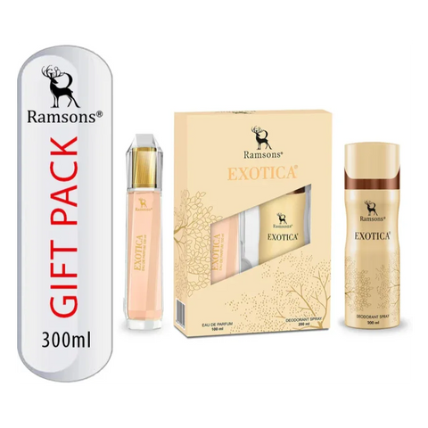 RAMSONS Exotica Gift Pack Eau de Parfum 100ml + body Spray 200ml - view 2
