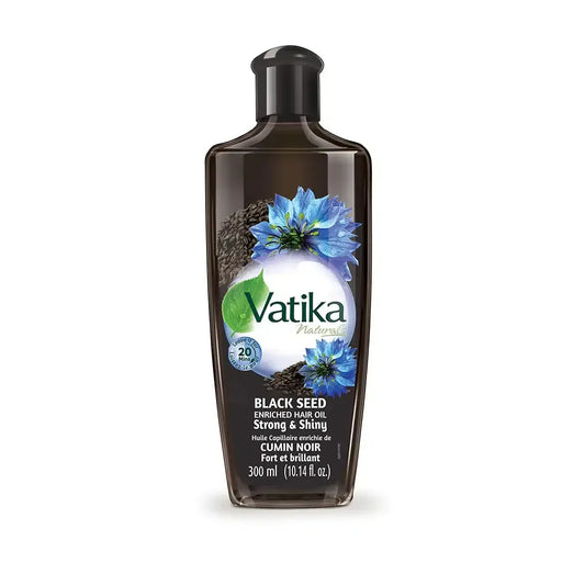 VATIKA Naturals Black Seed Enriched Hair Oil For Strong & Shiny Hair 300ml - main view