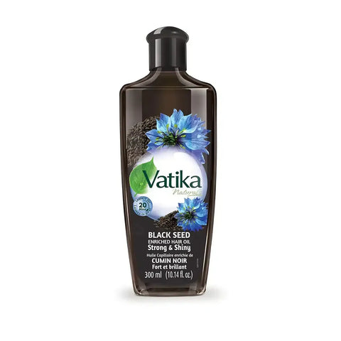 VATIKA Naturals Black Seed Enriched Hair Oil For Strong & Shiny Hair 300ml - main view