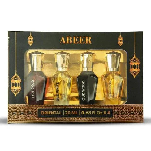Abeer Oriental Gift Set 20 ml Pack of 4 Eau de Parfum - 80 ml - main view