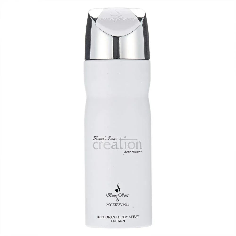 Baug Sons Creation Deodorant Spray for Men, 200 ml – Long-Lasting Freshness - main view