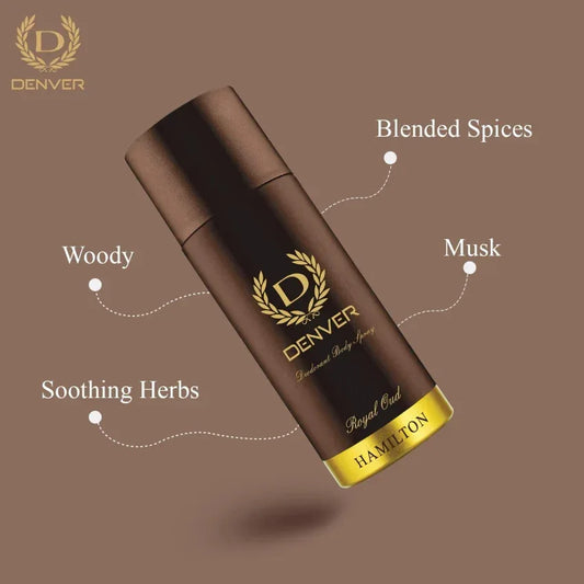 DENVER Hamilton Royal Oud Body Spray for Men - view 2