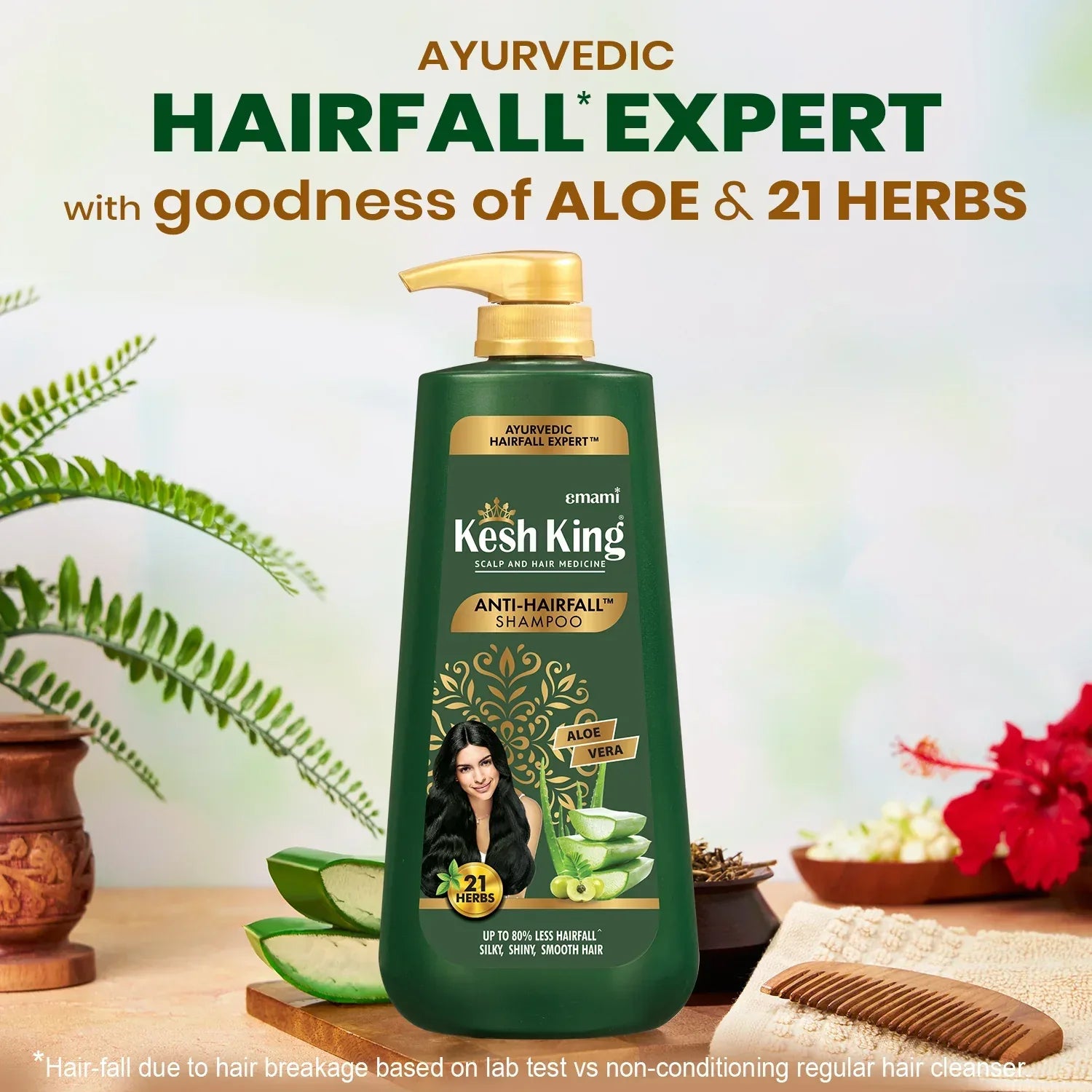 Kesh King Ayurvedic Anti Hair Fall Shampoo - 600ML view