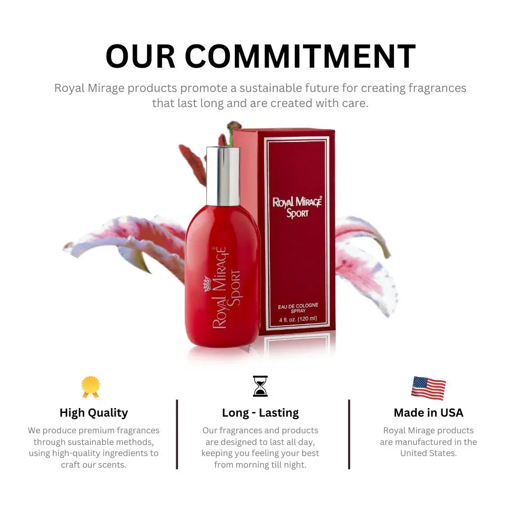 Royal Mirage EDC Sport, 120 ml – Unisex Eau de Cologne - view 3