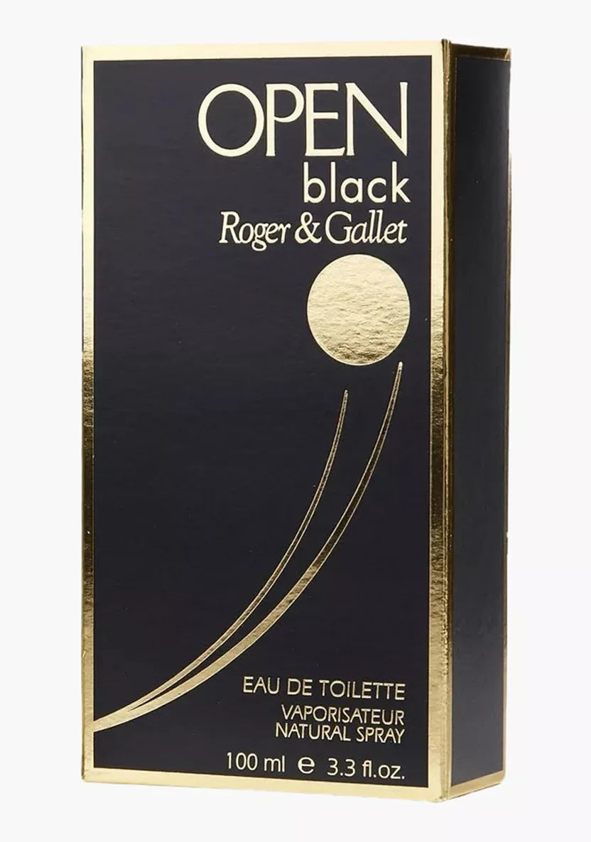 Roger & Gallet Open Black Eau de Toilette Spray For Men - 100 ml - view 2