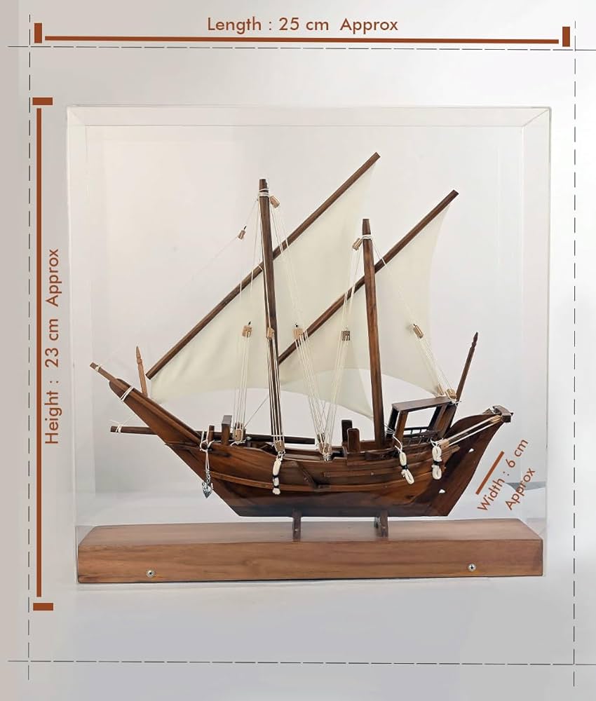 Uru Miniature Inside Acrylic Glass Box - 10x9 inch view