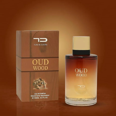 Tom & Darin Oud Wood Perfume for Men, 100ml | Eau De Parfum - main view
