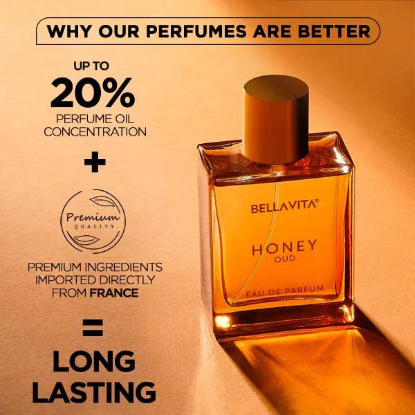 Bella Vita Honey Oud Unisex Eau De Perfume 100ml - view 3