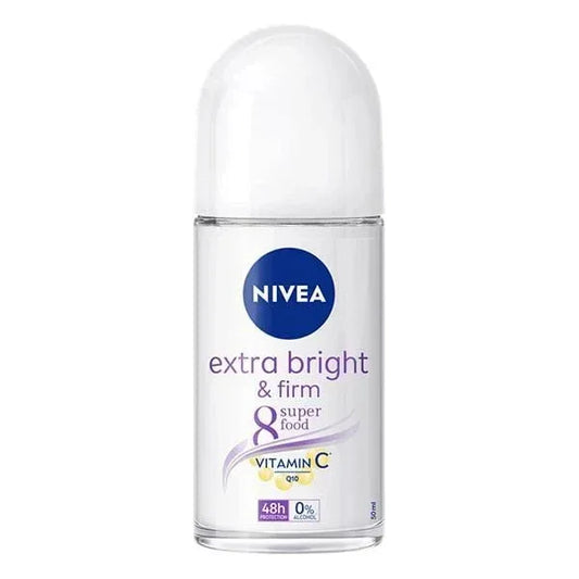 Nivea Extra Bright and Firm 8 Super Food Roll-On 50ml – Long Lasting Freshness - main view
